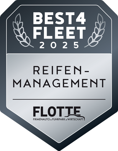 Auszeichnung Best4Fleet Reifenmanagement 2025